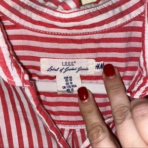 H&M Tops - H&M Button Up Sleeveless Top size 10 H&M Tops - H&M Button Up Sleeveless Top size 10